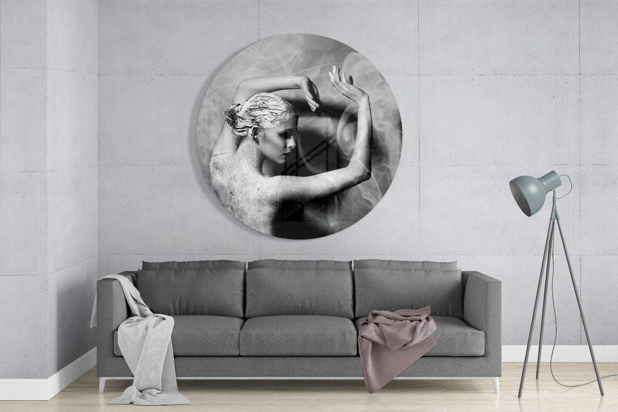 Dance Glass Wall Art.