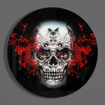 Skull Glass Wall Art.