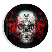 Skull Glass Wall Art.