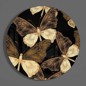 Butterflies Glass Wall Art.
