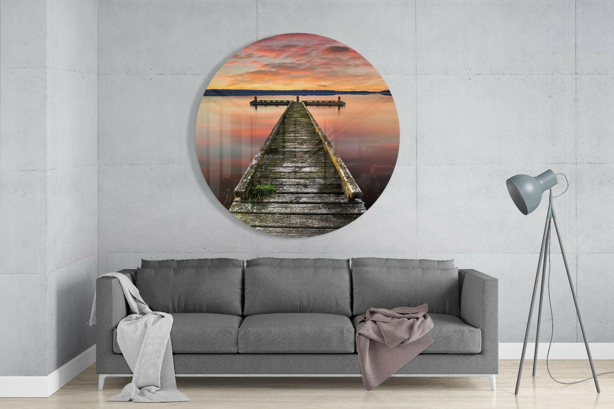 Dock Glass Wall Art.