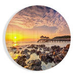 Sunrise Glass Wall Art.