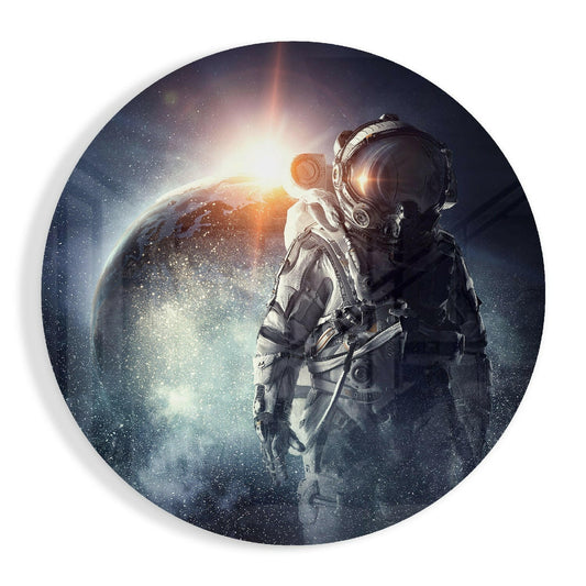 Astronaut Glass Wall Art.