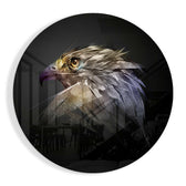 Falcon Glass Wall Art.