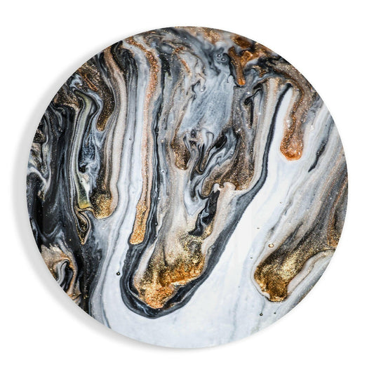 Marble Glass Wall Art.