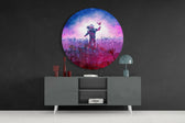 New Worlds Glass Wall Art.