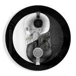 Black and White Glass Wall Art.