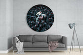 Android Cemetery Glass Wall Art.