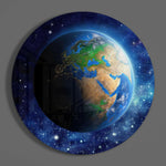 World Glass Wall Art.