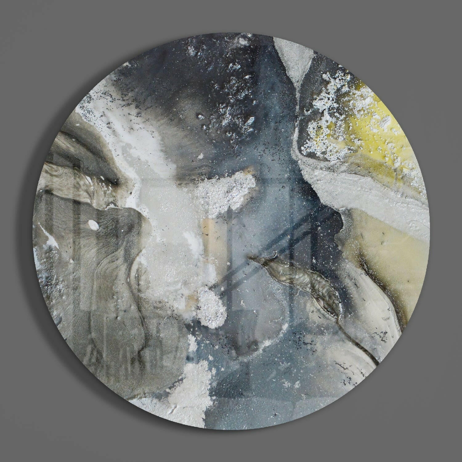 Marble Glass Wall Art.