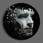 Being Human Glass Wall Art.