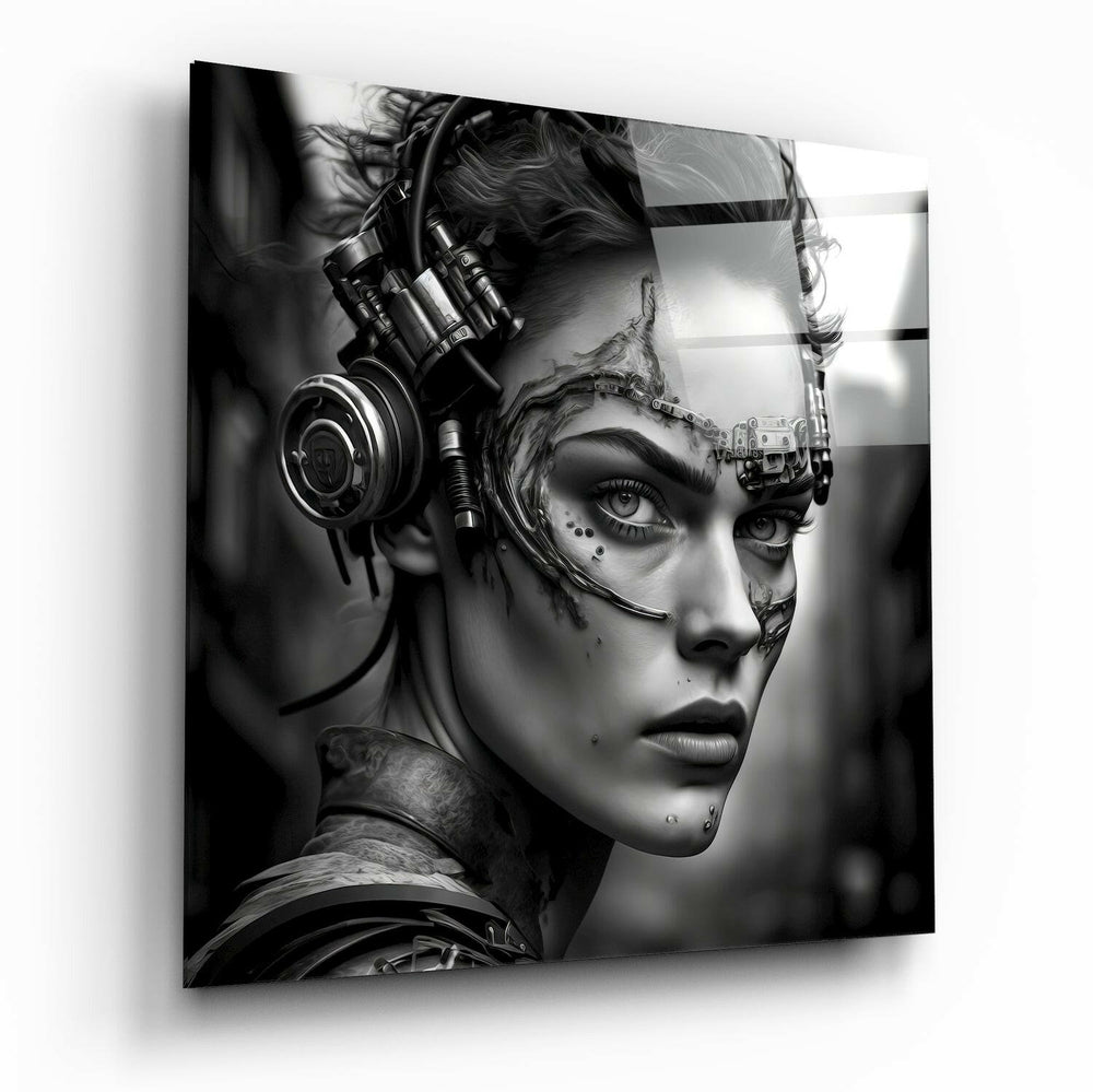 Woman Warrior Glass Wall Art  || Designer Collection | Insigne Art Design.