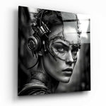 Woman Warrior Glass Wall Art  || Designer Collection | Insigne Art Design.