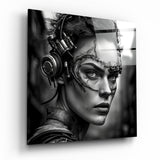 Woman Warrior Glass Wall Art  || Designer Collection - Insigne Art 