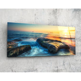 Sea Glass Wall Art (36"x14").