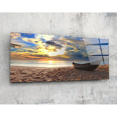 Beach Glass Wall Art (36"x14").