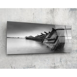 Shipwreck Glass Wall Art (36"x14")