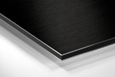 Tupac Brushed Aluminium Dibond Wall Art.