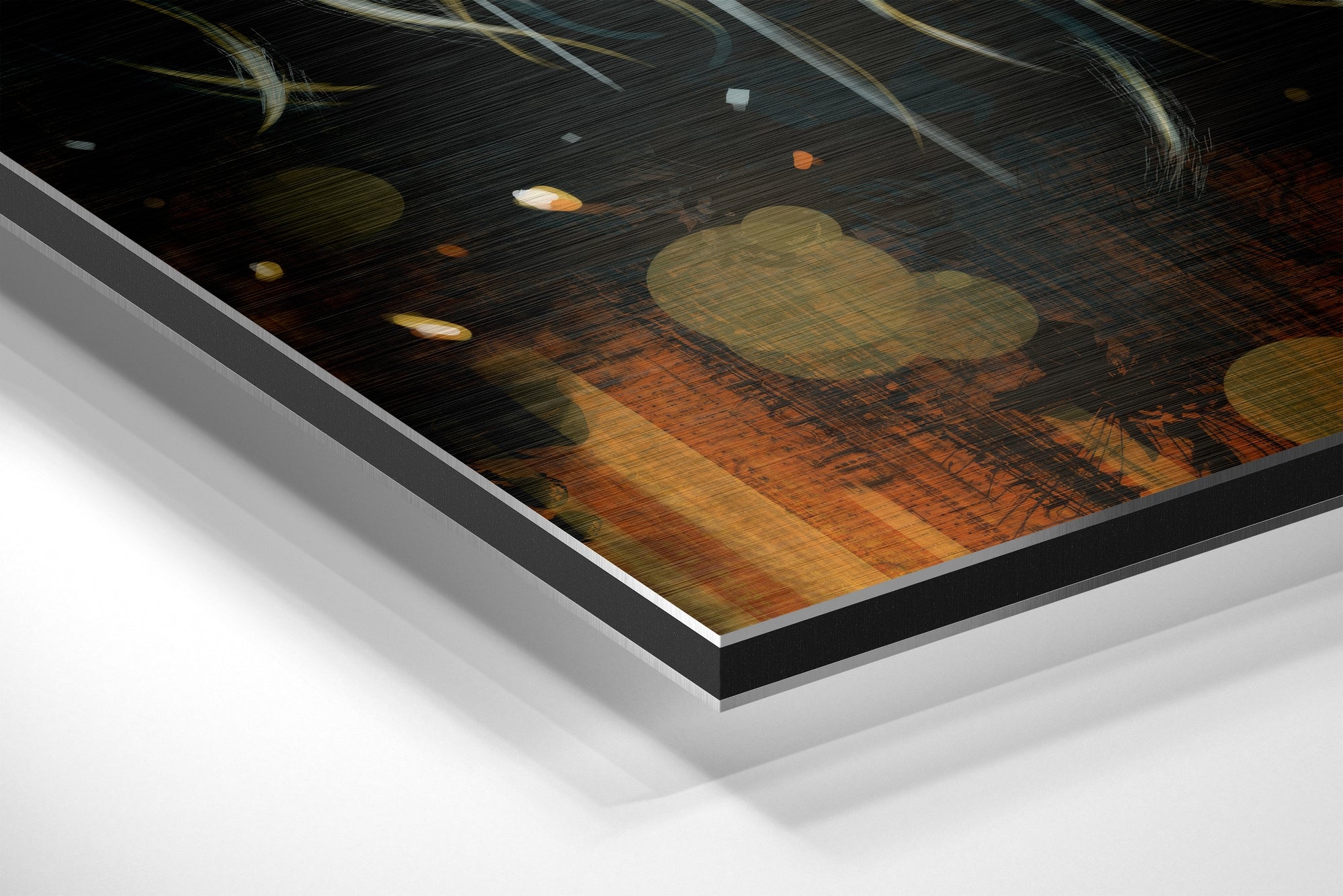 Joker Brushed Aluminium Dibond Wall Art.