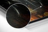 Joker Brushed Aluminium Dibond Wall Art.
