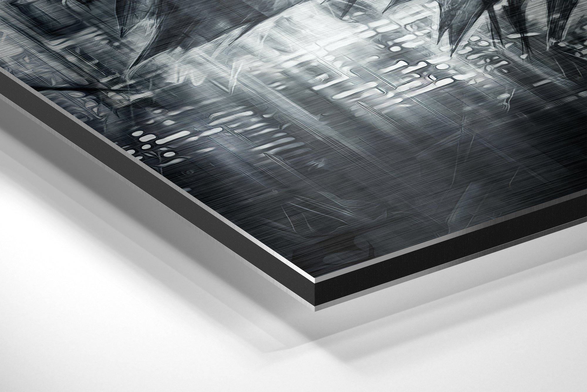 Batman Brushed Aluminium Dibond Wall Art.