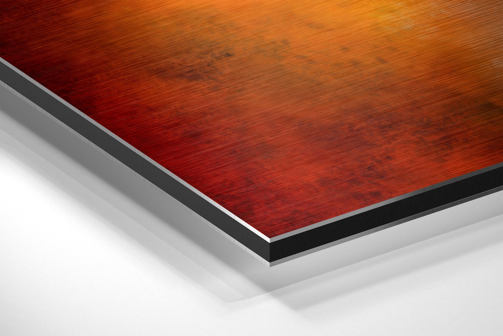Joker Brushed Aluminium Dibond Wall Art.