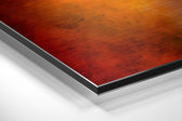 Joker Brushed Aluminium Dibond Wall Art.