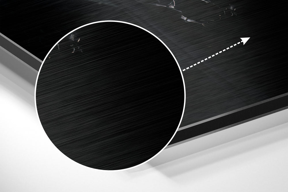 Batman  Brushed Aluminium Dibond Wall Art.