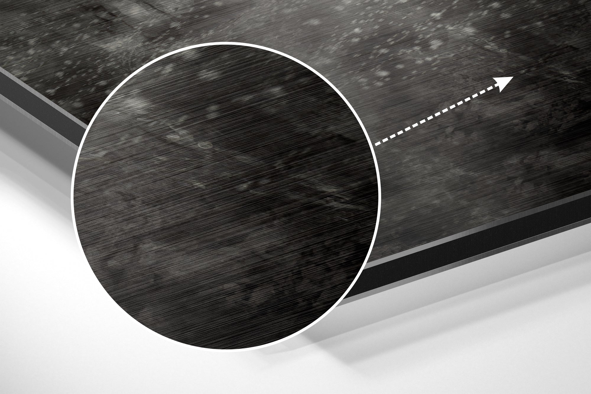 Kobe Bryant Brushed Aluminium Dibond Wall Art.