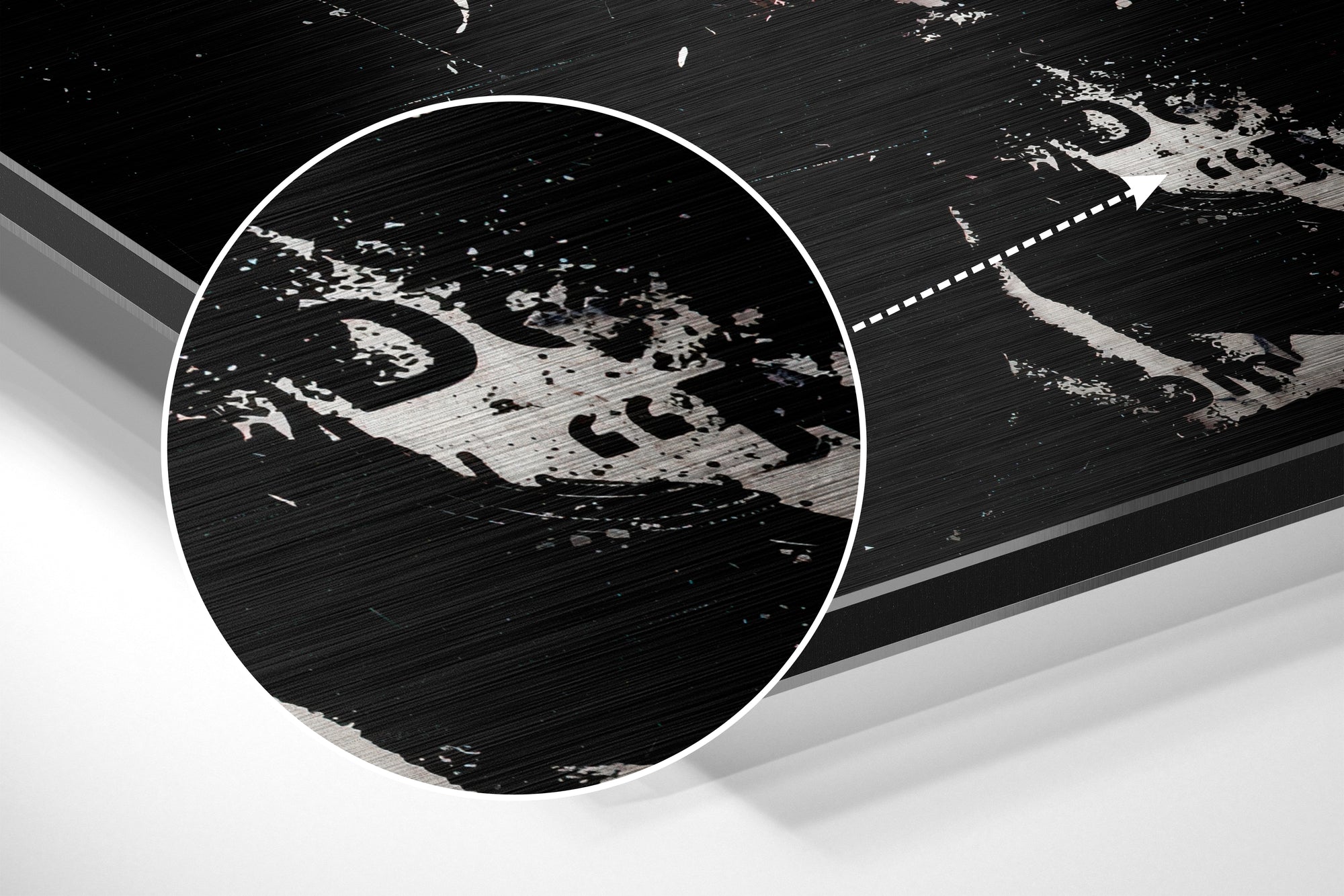 Marlon Brando Brushed Aluminium Dibond Wall Art.