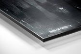 Batman Brushed Aluminium Dibond Wall Art.