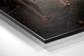 Peaky Blinders Brushed Aluminium Dibond Wall Art.