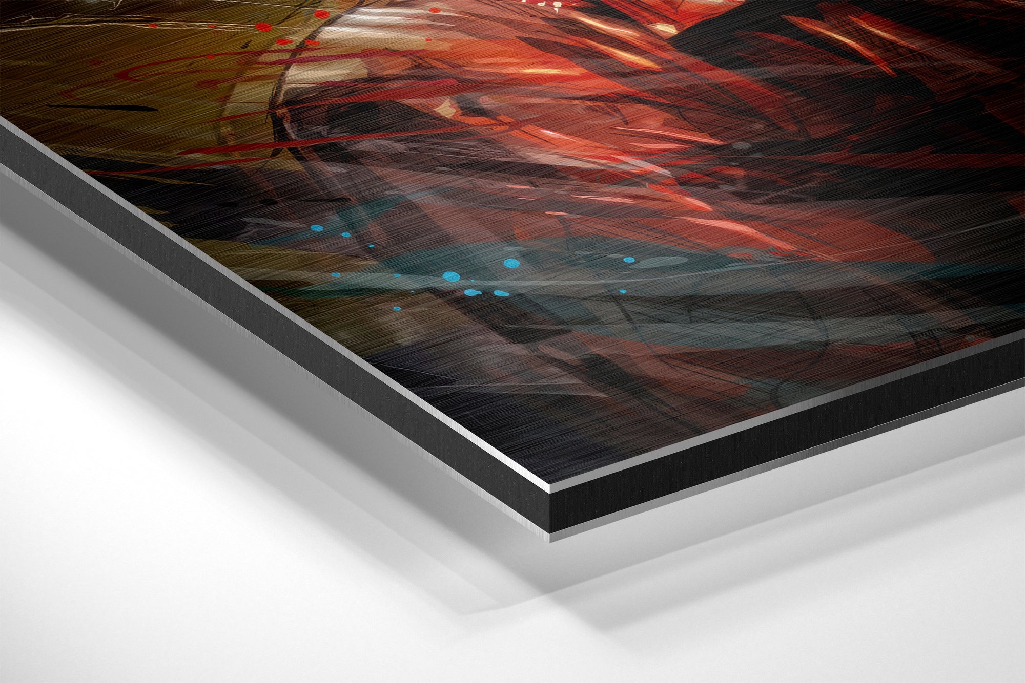 Tyler Durden Brushed Aluminium Dibond Wall Art.