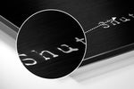 Train Brushed Aluminium Dibond Wall Art.