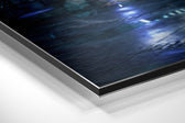 Mando in Cyberpunk Brushed Aluminium Dibond Wall Art.