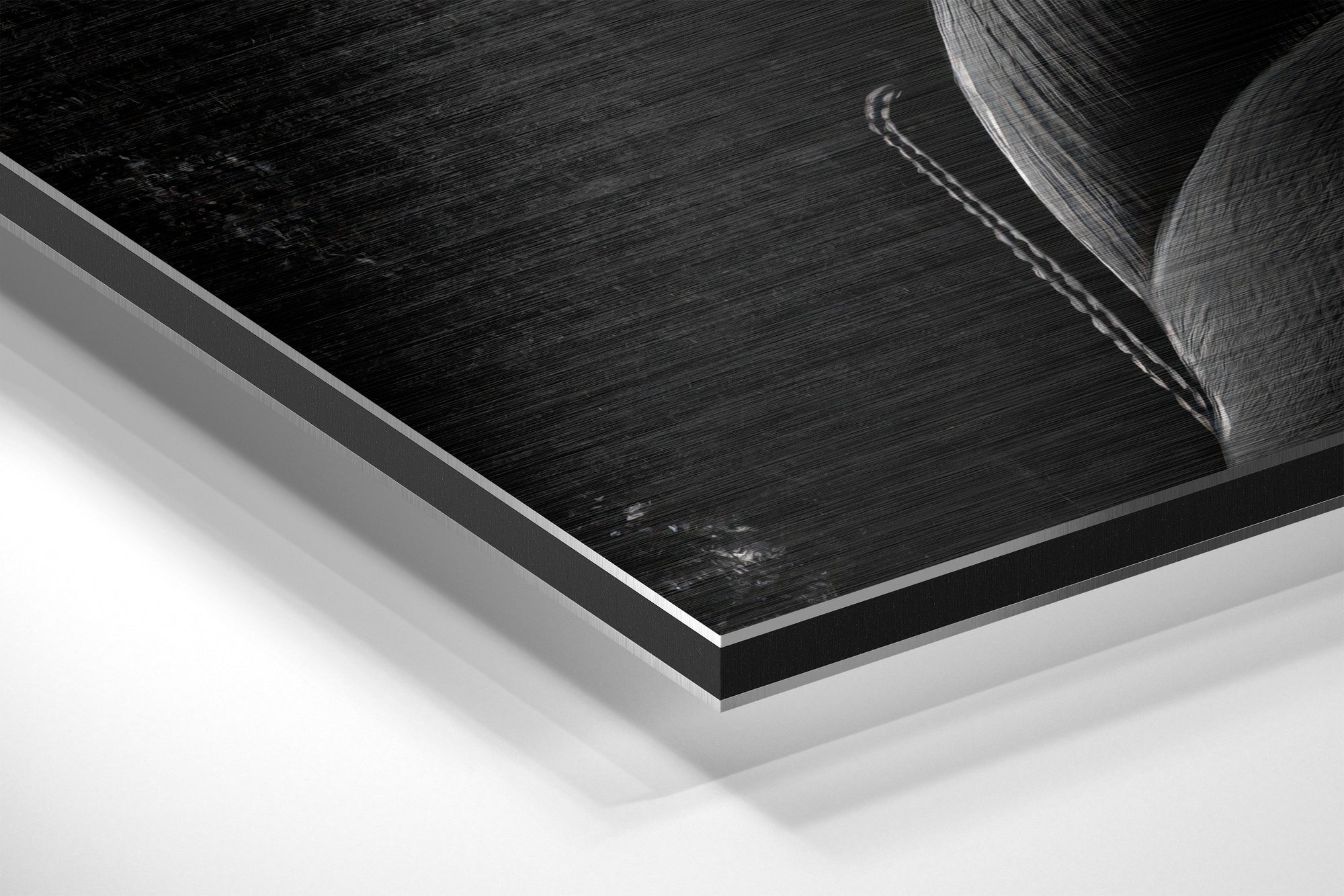 Joker Brushed Aluminium Dibond Wall Art.