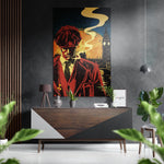 Peaky Blinders Brushed Aluminium Dibond Wall Art.