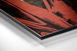 Peaky Blinders Brushed Aluminium Dibond Wall Art.