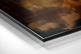 Peaky Blinders Brushed Aluminium Dibond Wall Art.