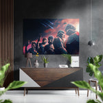 The Bad Batch Brushed Aluminium Dibond Wall Art.