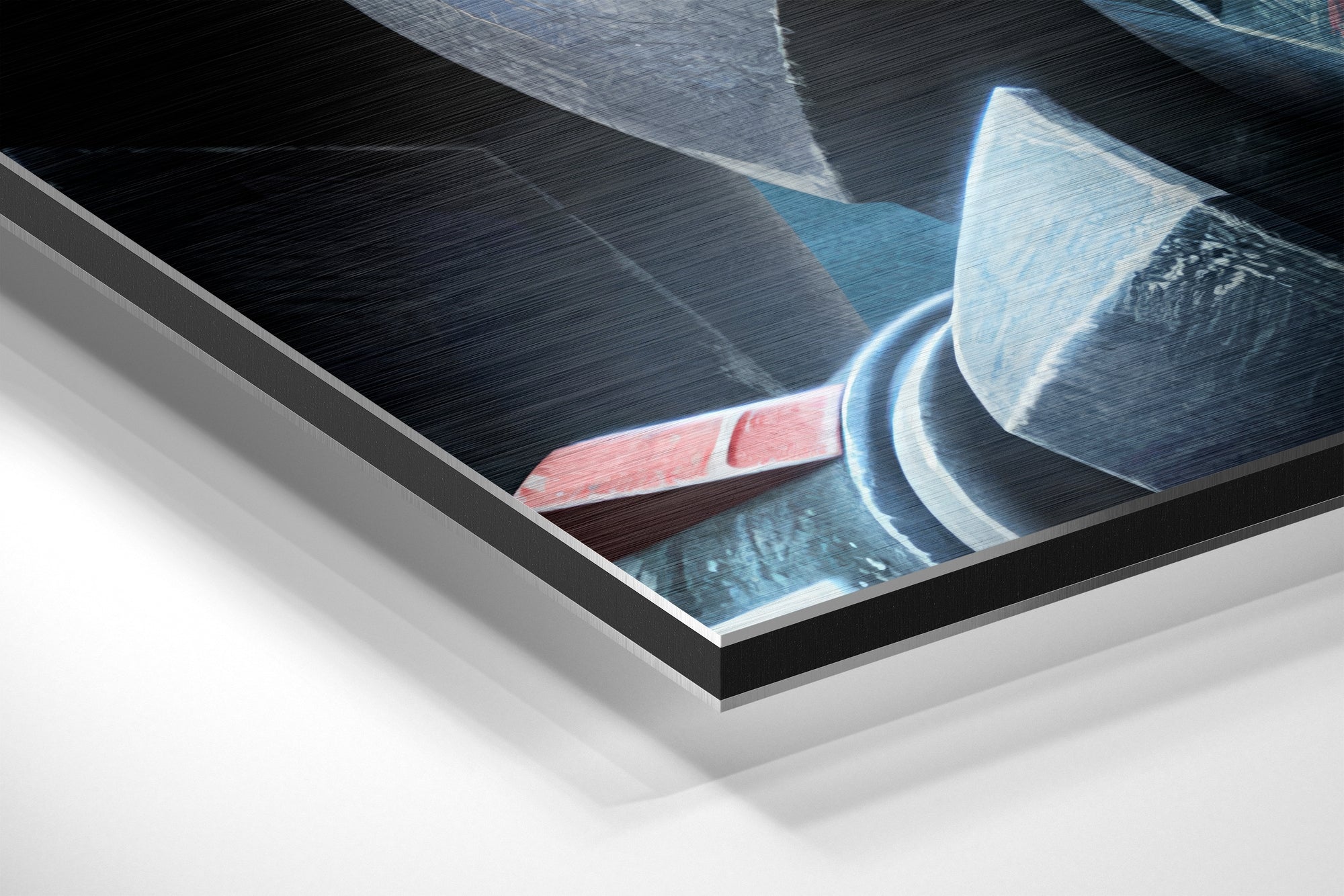 The Bad Batch Brushed Aluminium Dibond Wall Art.