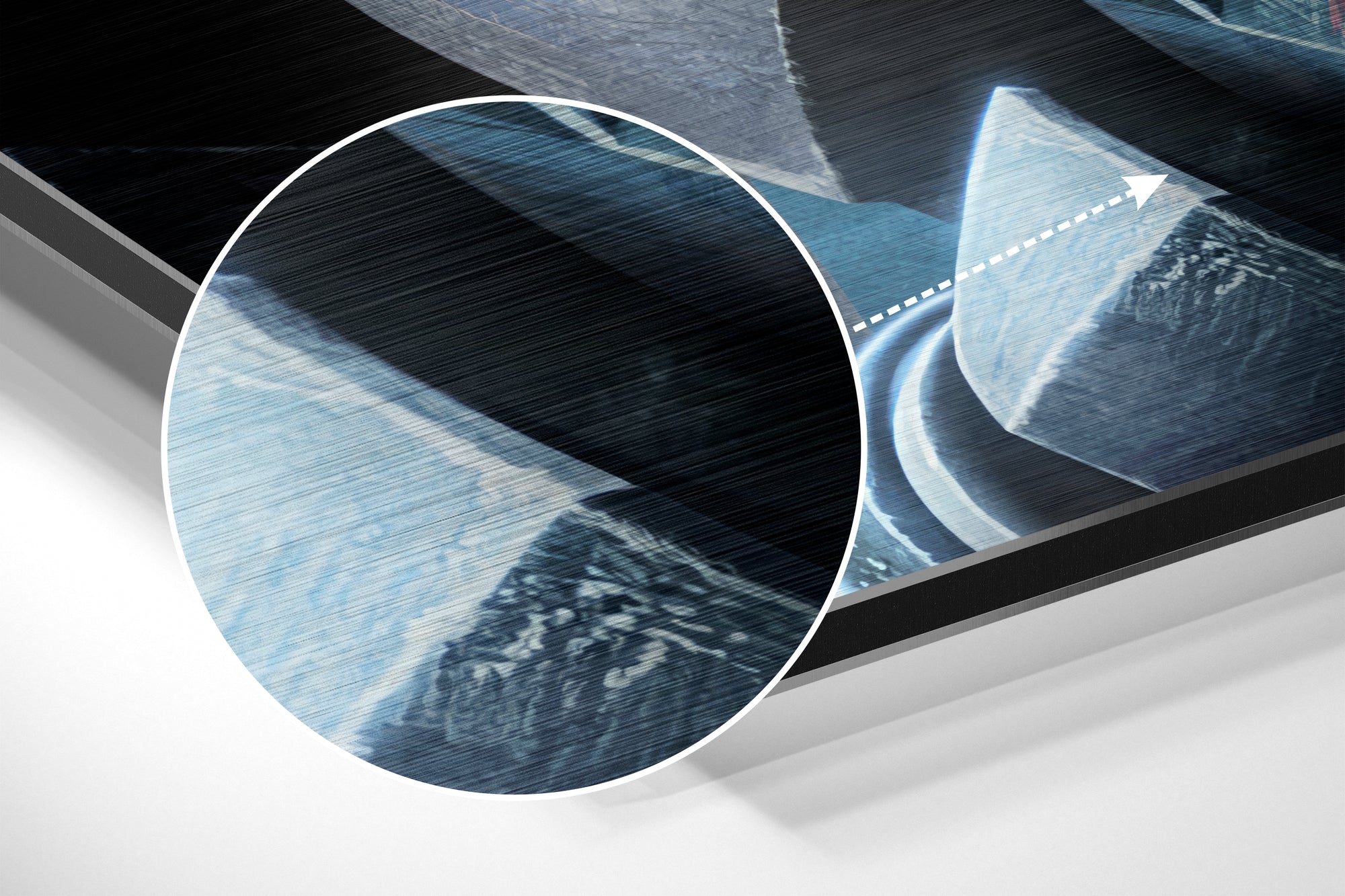 The Bad Batch Brushed Aluminium Dibond Wall Art.