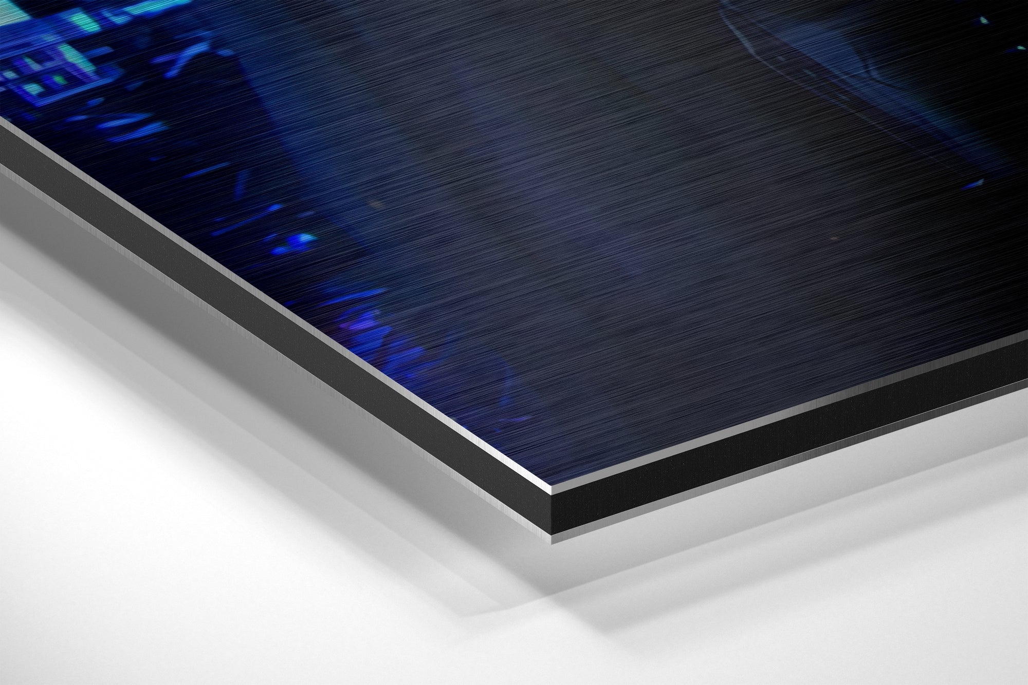 Thor in Cyberpunk Brushed Aluminium Dibond Wall Art.