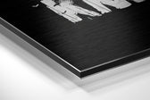Batman Brushed Aluminium Dibond Wall Art.