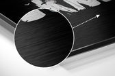 Batman Brushed Aluminium Dibond Wall Art.