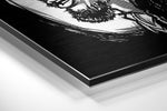 Words of Bob Marley Brushed Aluminium Dibond Wall Art.