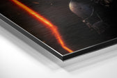 Call of Duty Brushed Aluminium Dibond Wall Art.
