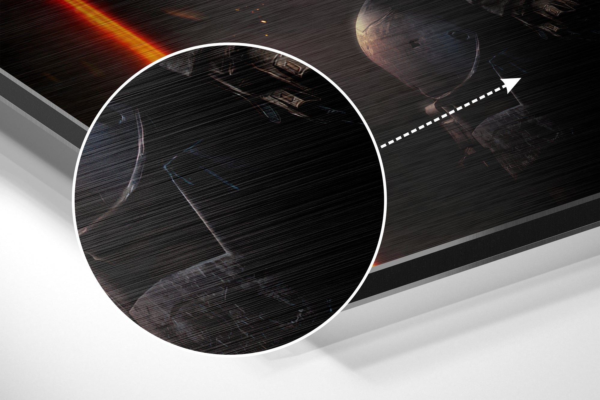 Call of Duty Brushed Aluminium Dibond Wall Art.