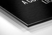 Never Brushed Aluminium Dibond Wall Art.