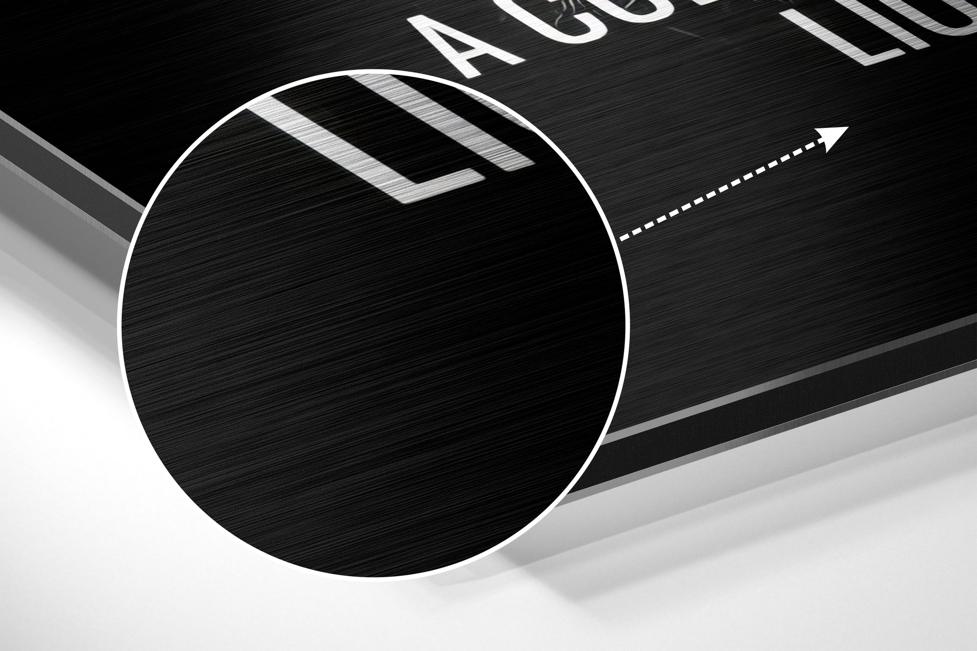 Never Brushed Aluminium Dibond Wall Art.